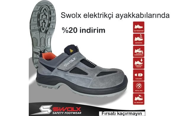 Swolx Elektrikçi Ayakkabısı